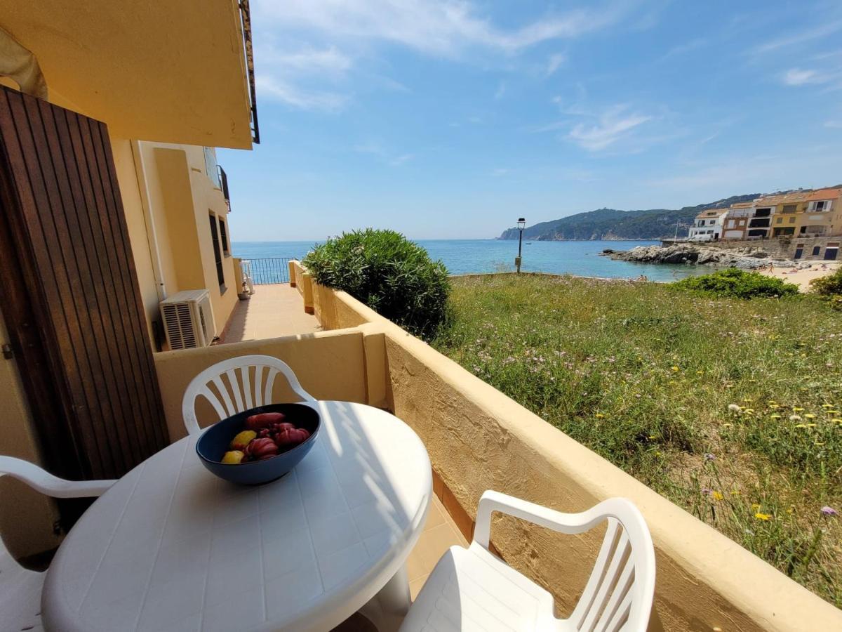 Playa Canadell Mar P Primera Linea De Mar Con Terraza Calella De Palafrugell Exterior photo